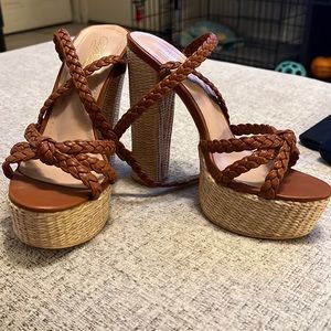 Platform Block high heels